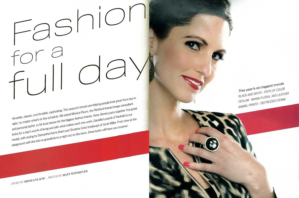 Monica Flaum Fashion Update - Rochester Magazine June 2013
